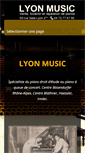 Mobile Screenshot of lyon-music.com